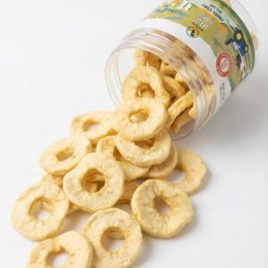 טבעות תפוח עץ מיובש – 150 גרם